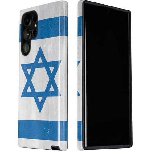 Israel Flag Distressed Galaxy S22 Ultra Pro Case